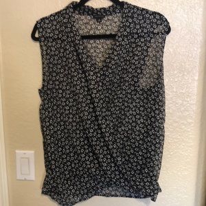 Ann Taylor Floral Blouse